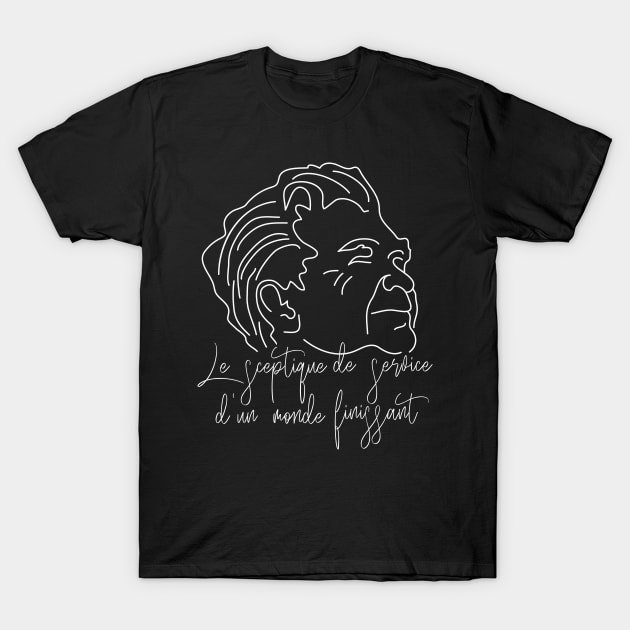 Cioran T-Shirt by jazzworldquest